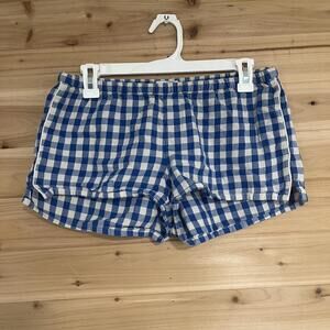 Blue And White Madewell Plaid